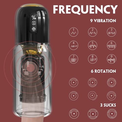 Fantacy Automatic Pleasure Penis Enlarge Mastrubator Vibration Settings Adult Luxury