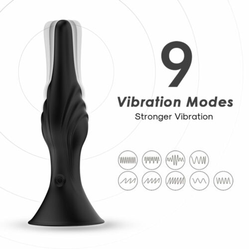 PROSKY Smooth Vibrating Anal Plug (Remote Controlled) - Image 2