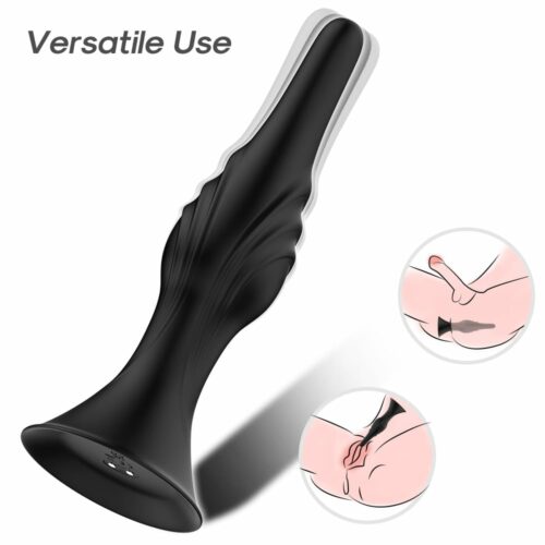 PROSKY Smooth Vibrating Anal Plug (Remote Controlled) - Image 4