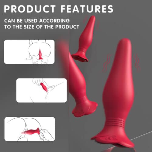 Rosalía Premium Remote Controlled Anal Butt Plug Set - Image 3