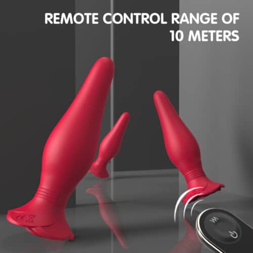 Rosalía Premium Remote Controlled Anal Butt Plug Set - Image 4