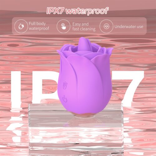 Adult Luxury 🌹 Rose Pro Tongue Vibrator - Image 14