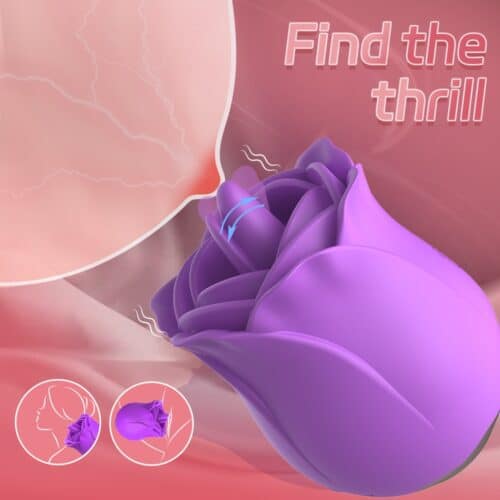 Adult Luxury 🌹 Rose Pro Tongue Vibrator - Image 11
