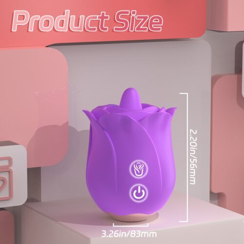 Adult Luxury 🌹 Rose Pro Tongue Vibrator - Image 10