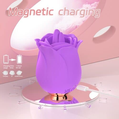 Adult Luxury 🌹 Rose Pro Tongue Vibrator - Image 9