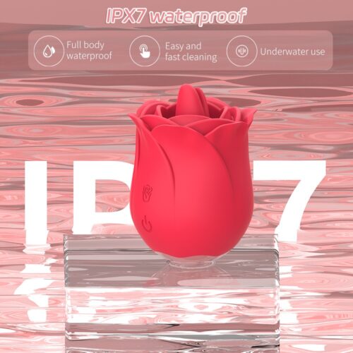 Adult Luxury 🌹 Rose Pro Tongue Vibrator - Image 6