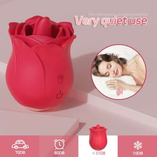 Adult Luxury 🌹 Rose Pro Tongue Vibrator - Image 5