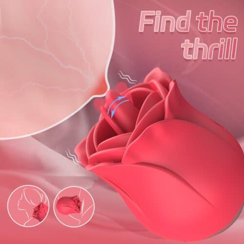 Adult Luxury 🌹 Rose Pro Tongue Vibrator - Image 4
