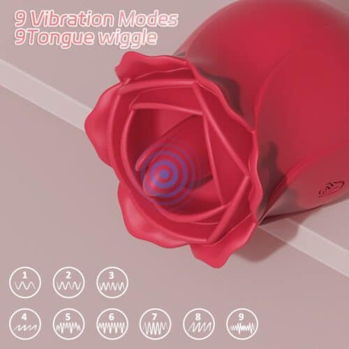 Adult Luxury 🌹 Rose Pro Tongue Vibrator - Image 2