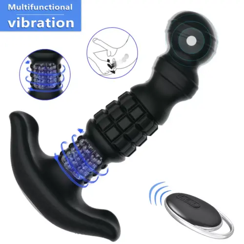 La Cuiller 360° Rotating Vibrating Remote Anal Plug - Image 3