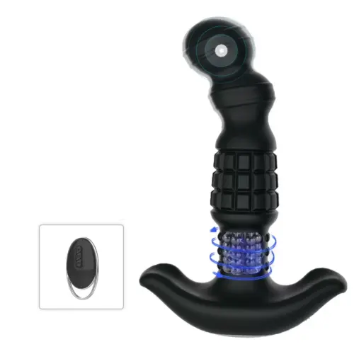 La Cuiller 360° Rotating Vibrating Remote Anal Plug - Image 2
