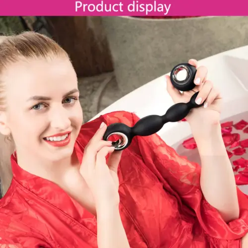 Unisex Vibrating Anal Beads With Ring Remote Control - Image 10
