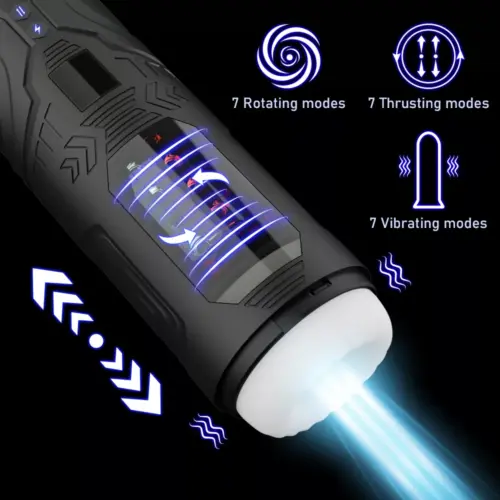 Fantasy Pro Automatic Rotating Vibrating Mastrubator - Image 2