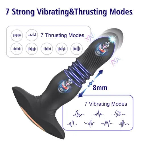 Erotic Vibrating Thrusting Anal Pleasure - Image 6