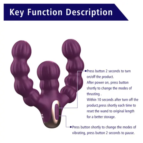 Double Bliss Dual Vibrator With Remote Control - Image 6