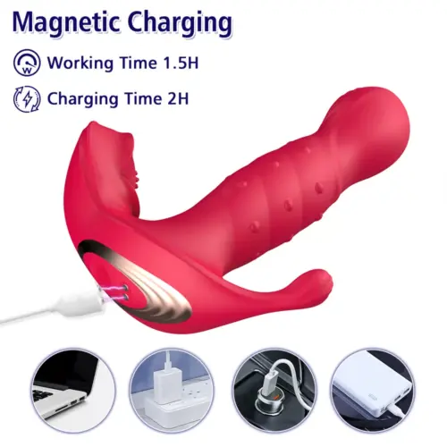 Bella'Rosa❤️ Multifunction Sucking Vibrator with Remote Control - Image 5