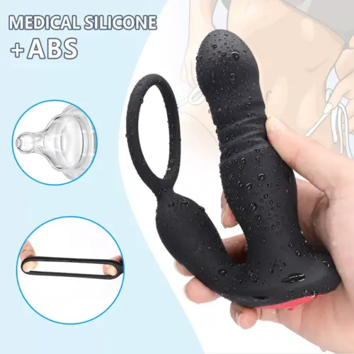 DOMINIX ✨Vibrating & Thrusting Anal Plug with Remote Control - Image 7
