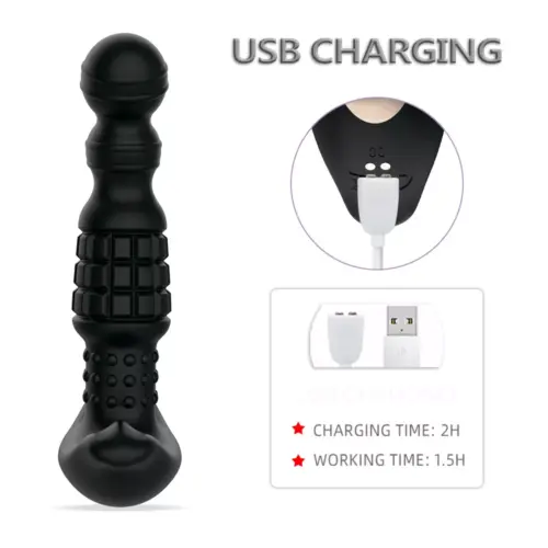 La Cuiller 360° Rotating Vibrating Remote Anal Plug - Image 9