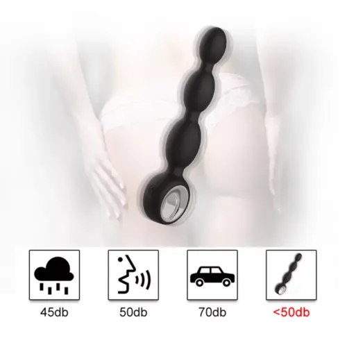Unisex Vibrating Anal Beads With Ring Remote Control - Image 8