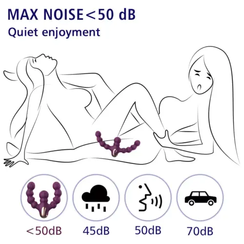 Double Bliss Dual Vibrator With Remote Control - Image 2