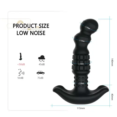La Cuiller 360° Rotating Vibrating Remote Anal Plug - Image 11
