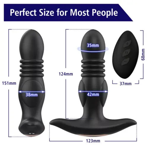 Explosion 💥 Thrusting Anal Plug Remote Control - Image 8