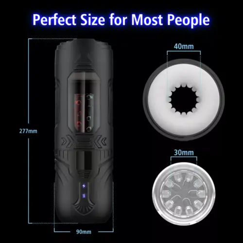 Fantasy Pro Automatic Rotating Vibrating Mastrubator - Image 6