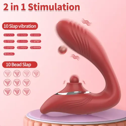 Saturnus Xplosion Multifunction Flapping Vibrator - Image 3