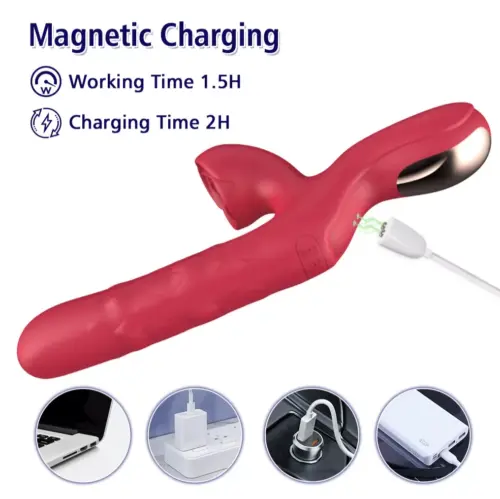 Mon Trésor Thrusting Sucking G- Spot Vibrator - Image 3