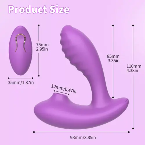 Jupiter Xplosion : Suction Pro Multifunction Remote Control Vibrator - Image 10